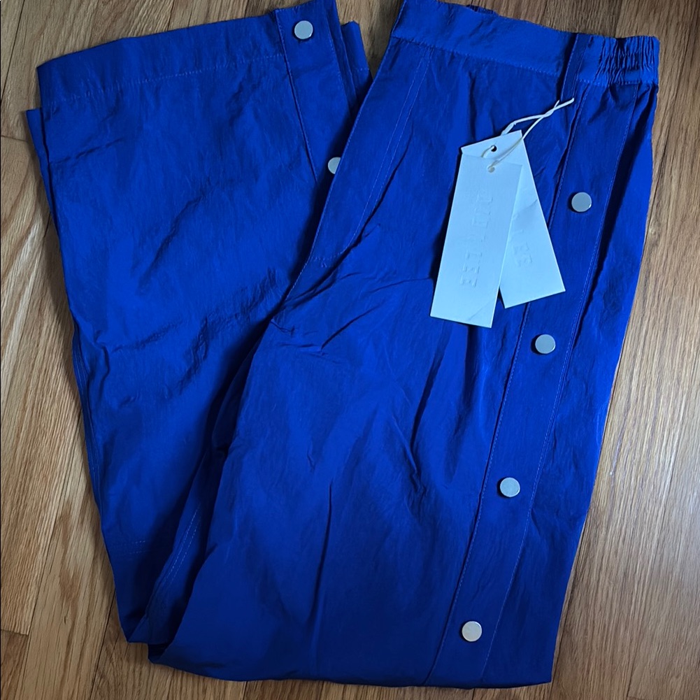 Dion Lee Blue Snap Off Parachute Pants